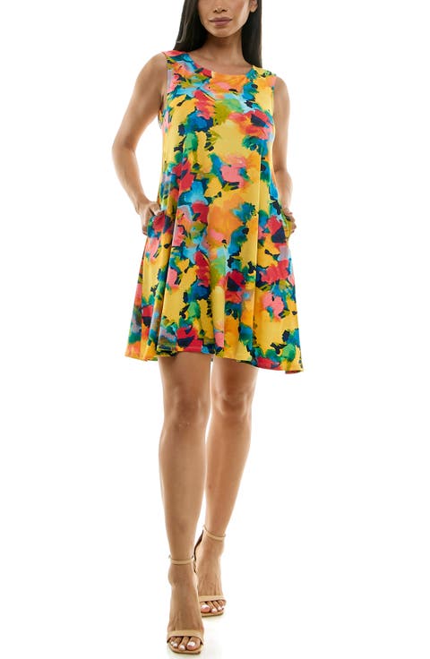 Scoop Neck Sleeveless Dress