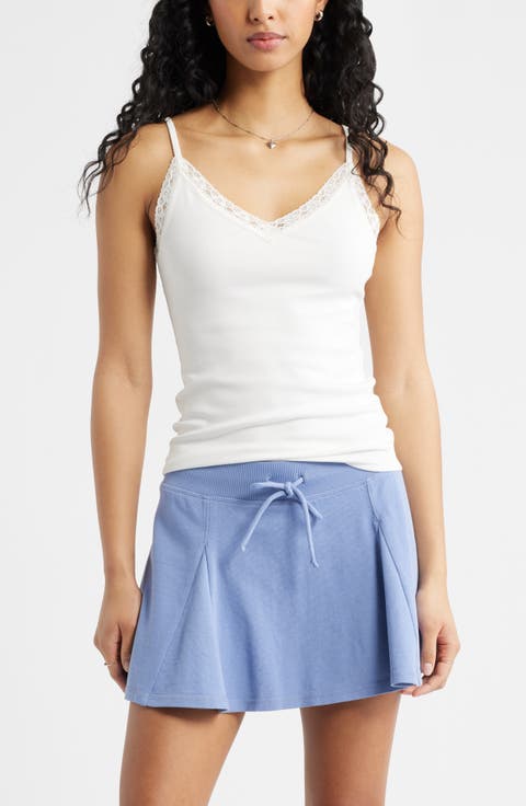 Lace Trim V-Neck Camisole