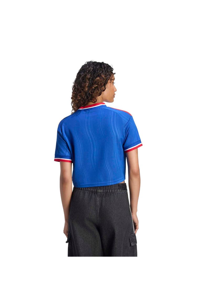 Women's adidas Royal Manchester United 2026/27 Away Cropped Replica Jersey, Alternate, color, Royal