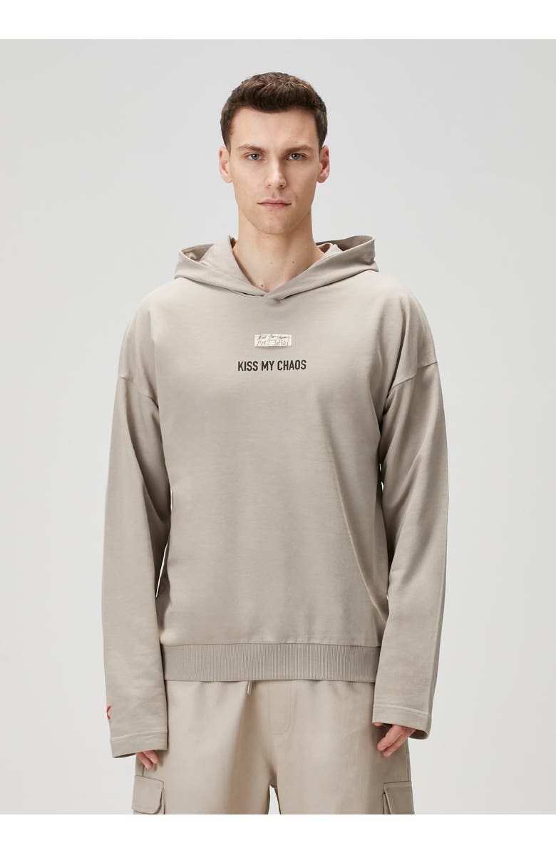 PCFG Pure Cotton Regular Fit Hoodie, Alternate, color, Beige