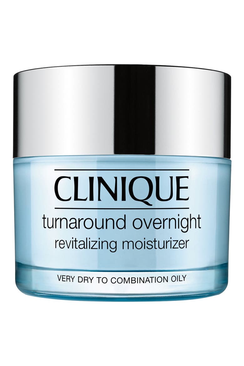 Turnaround Overnight Revitalizing Moisturizer for Very Dry to Combination Oily Skin, Main, color, NO COLOR