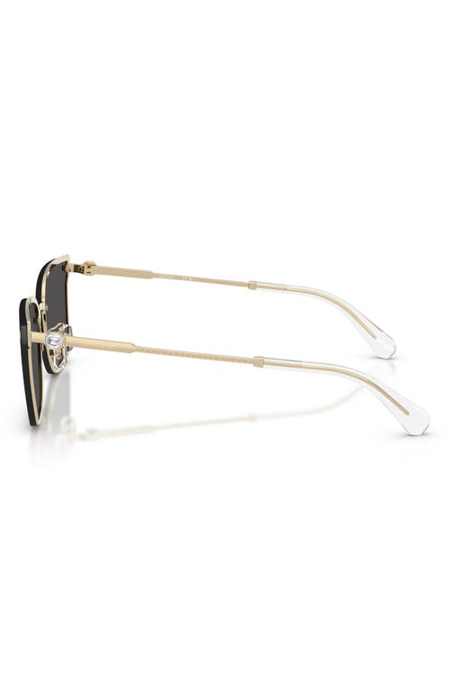 Swarovski 62mm Irregular Sunglasses