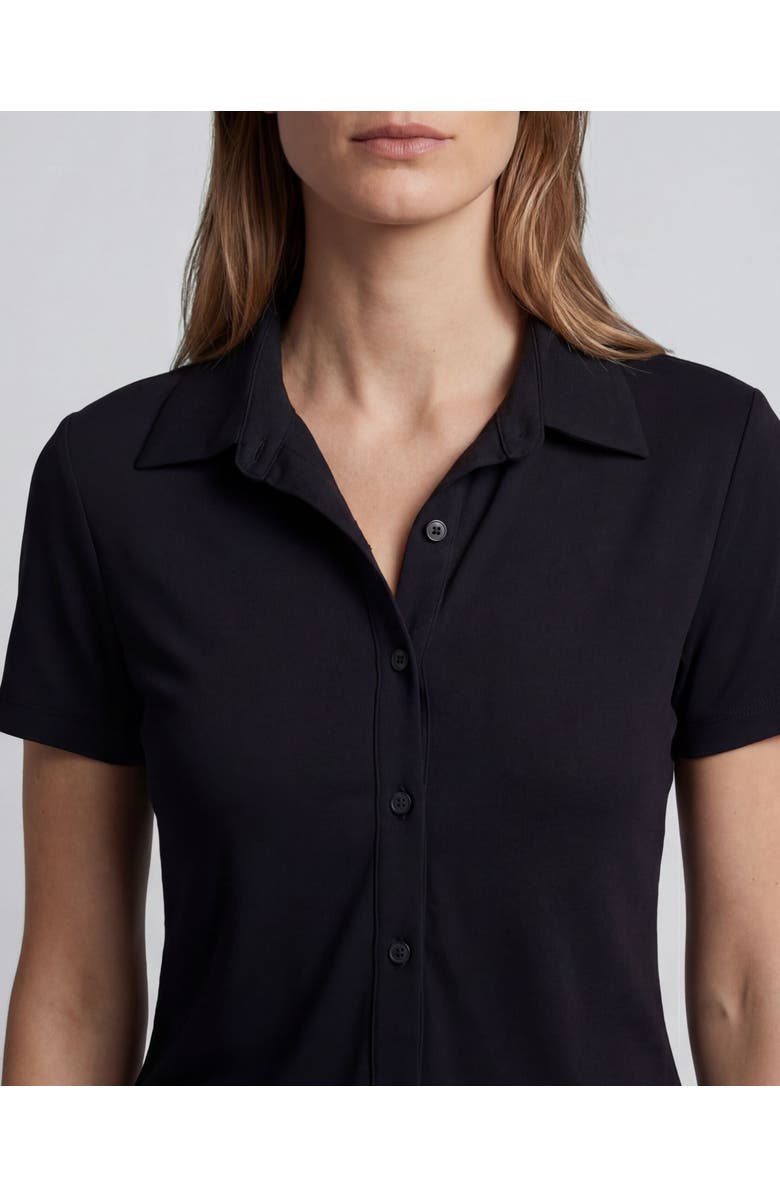 Lords of Harlech Womens Printed Button-Up Shirt, Alternate, color, Black