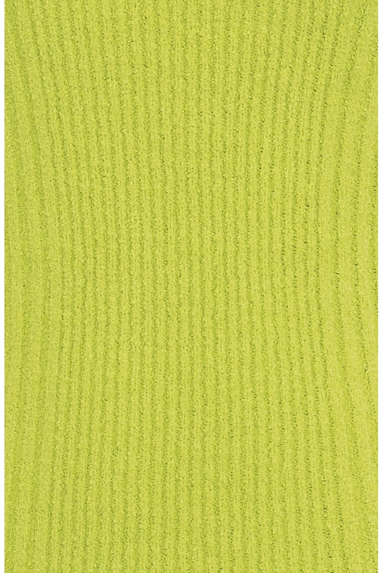 Neri Terry Rib Minidress, Alternate, color, LIMEADE