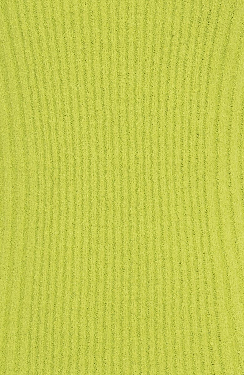 HOUSE OF CB Neri Terry Rib Minidress, Alternate, color, Limeade