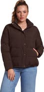 Lands' End Plus Size Wide Channel 600 Down Puffer Jacket