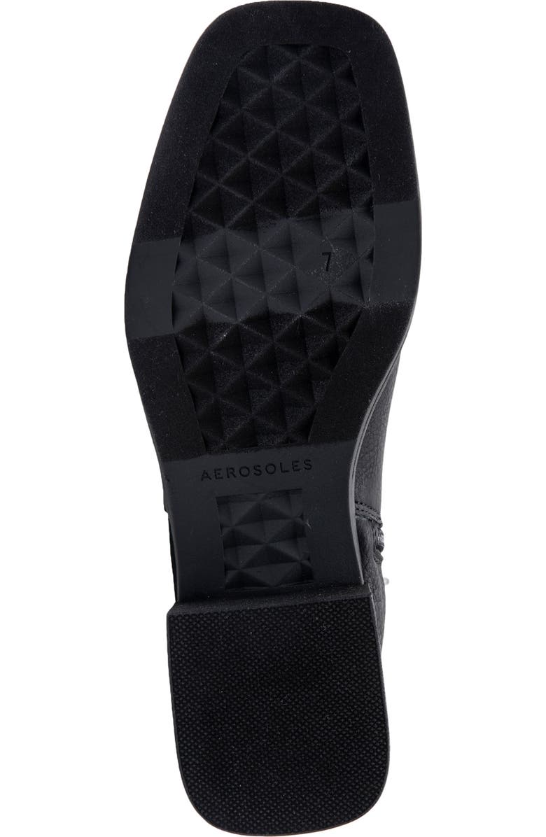 Aerosoles Daria Knee High Boot, Alternate, color, Black Grainy Pu