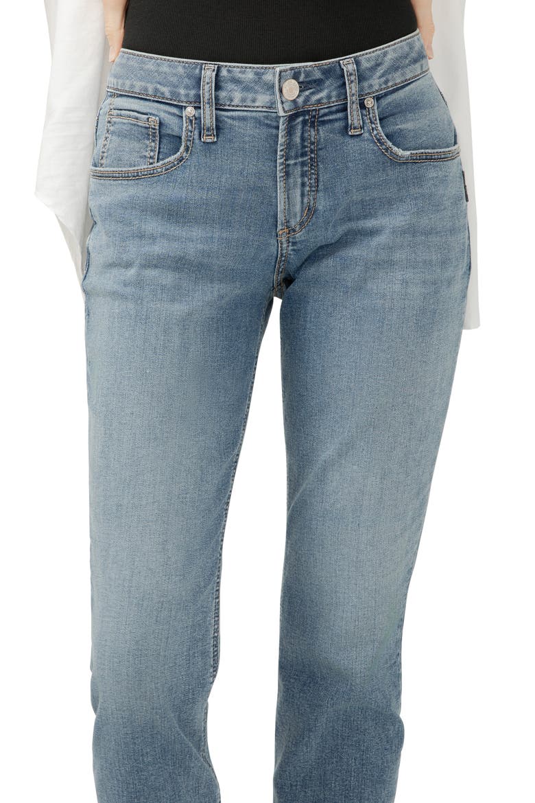 Mid Rise Boyfriend Jeans, Alternate, color, HART