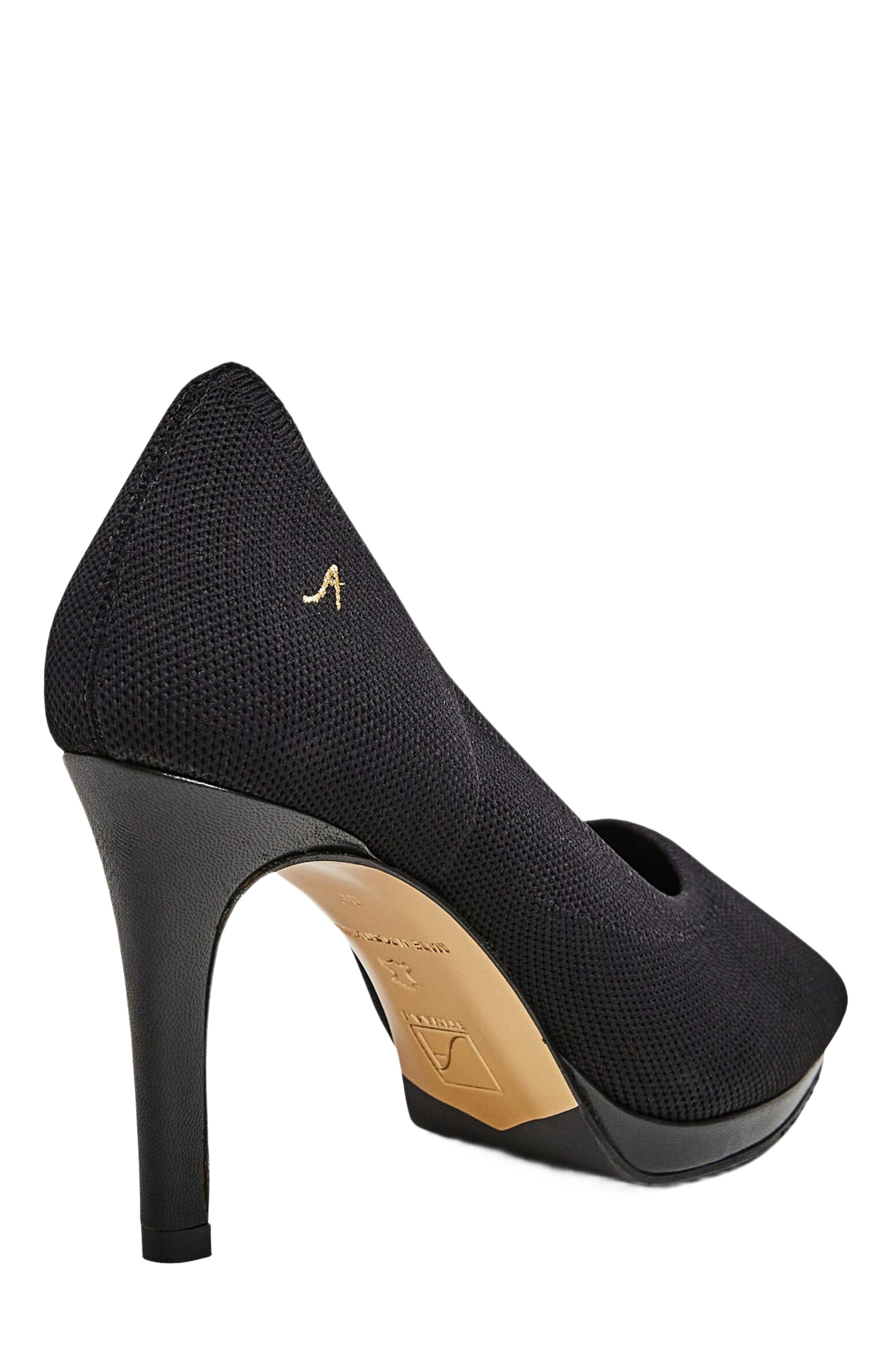 Felicia Orthopedic Expandable 3.5-in Pumps, Alternate, color, Expandable Black