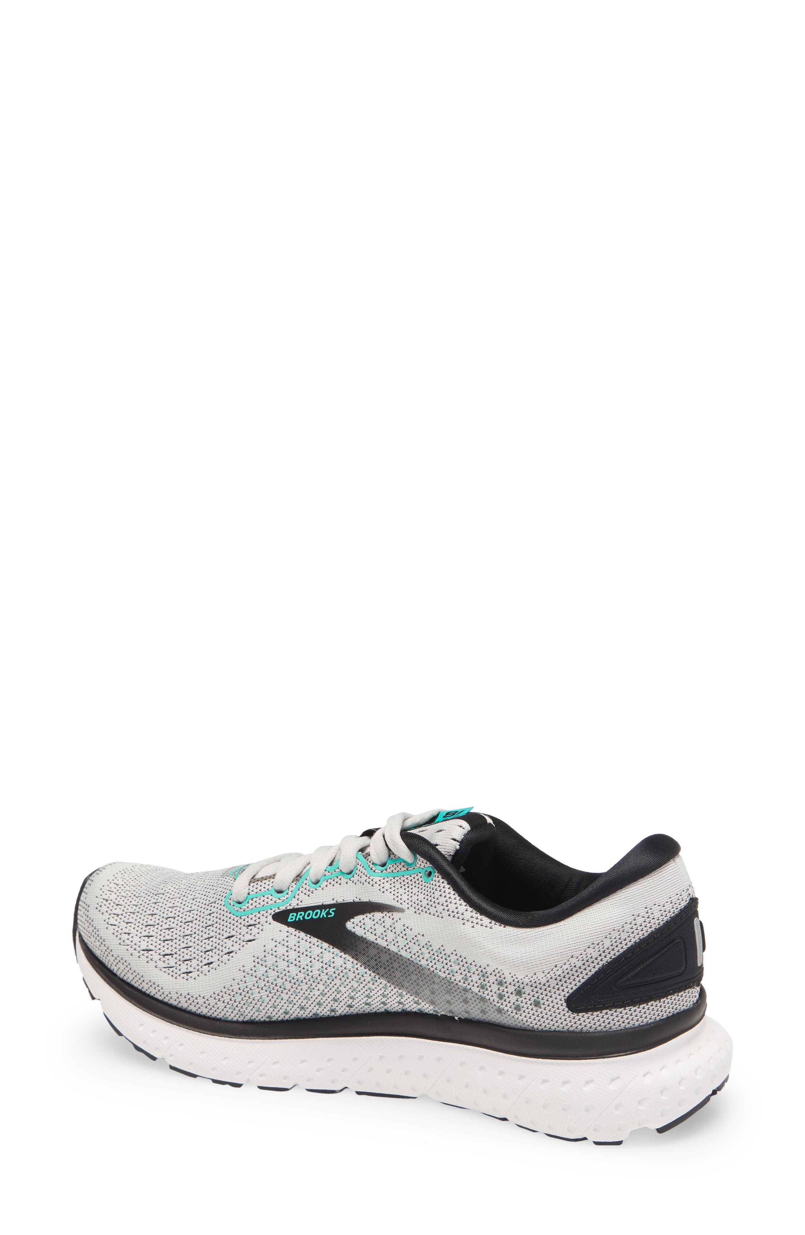 Glycerin 18 Running Shoe, Alternate, color, GREY/ BLACK/ ATLANTIS