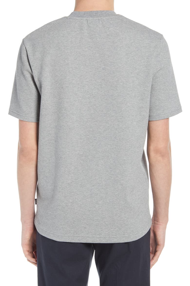 Tiburt 200 Textured T-Shirt, Alternate, color, SILVER
