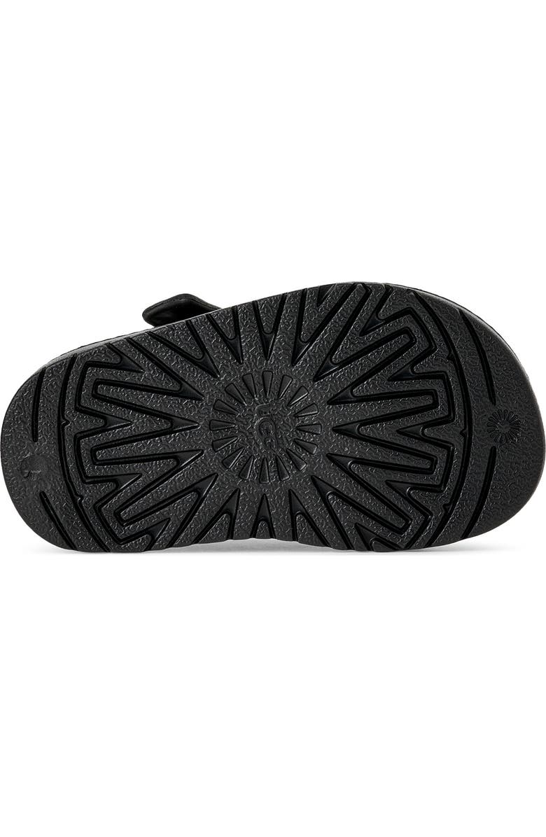 UGG<sup>®</sup> Kids' GoldenGlow Water Friendly Sandal, Alternate, color, Black