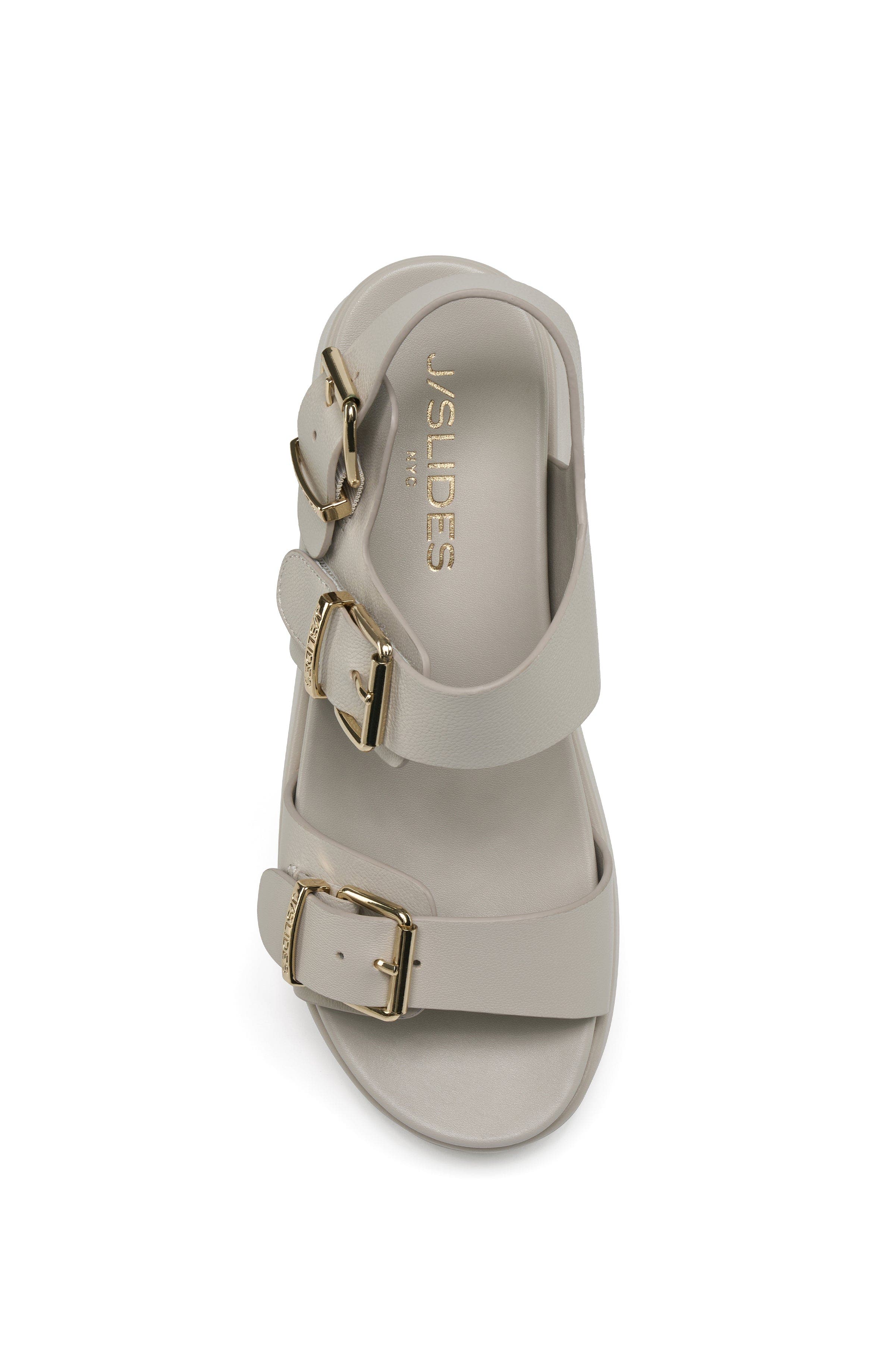 Brooke Sandal, Alternate, color, OFF WHITE