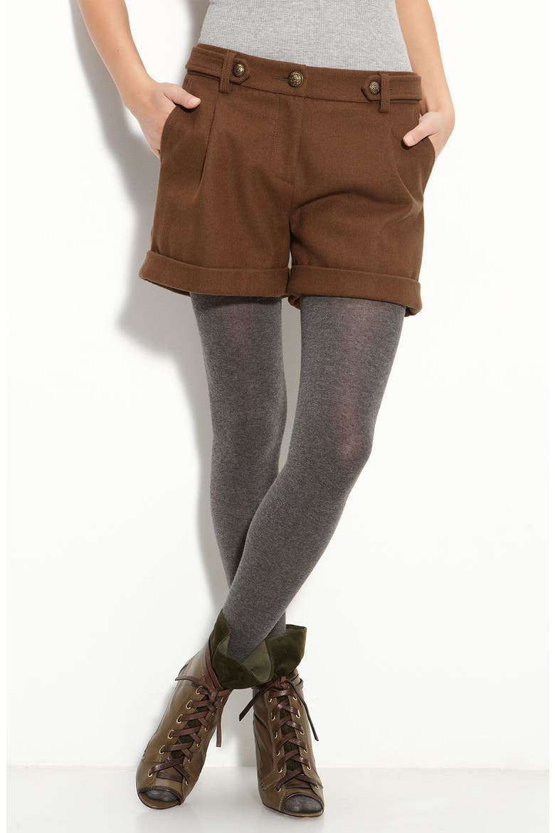 'Nolita' Shorts, Main, color, TOBACCO