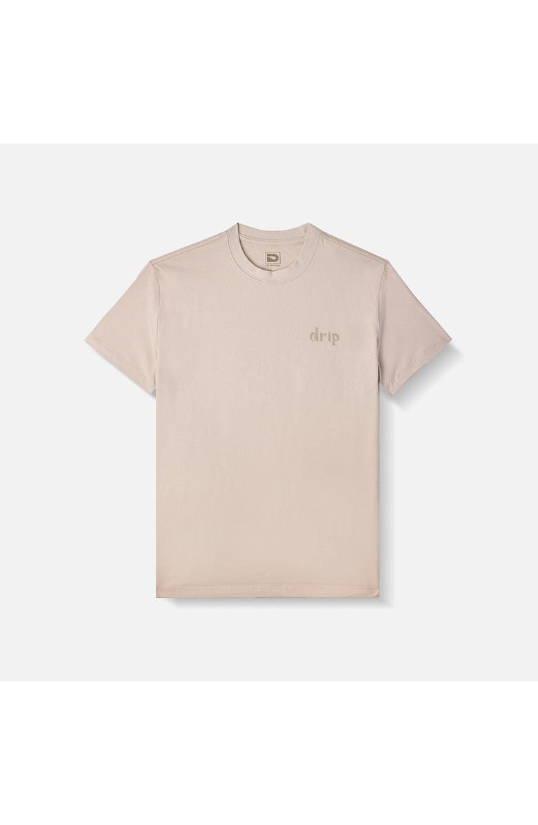 The Drip Shop Palm Paradise Tee - Big Kid, Main, color, Bone