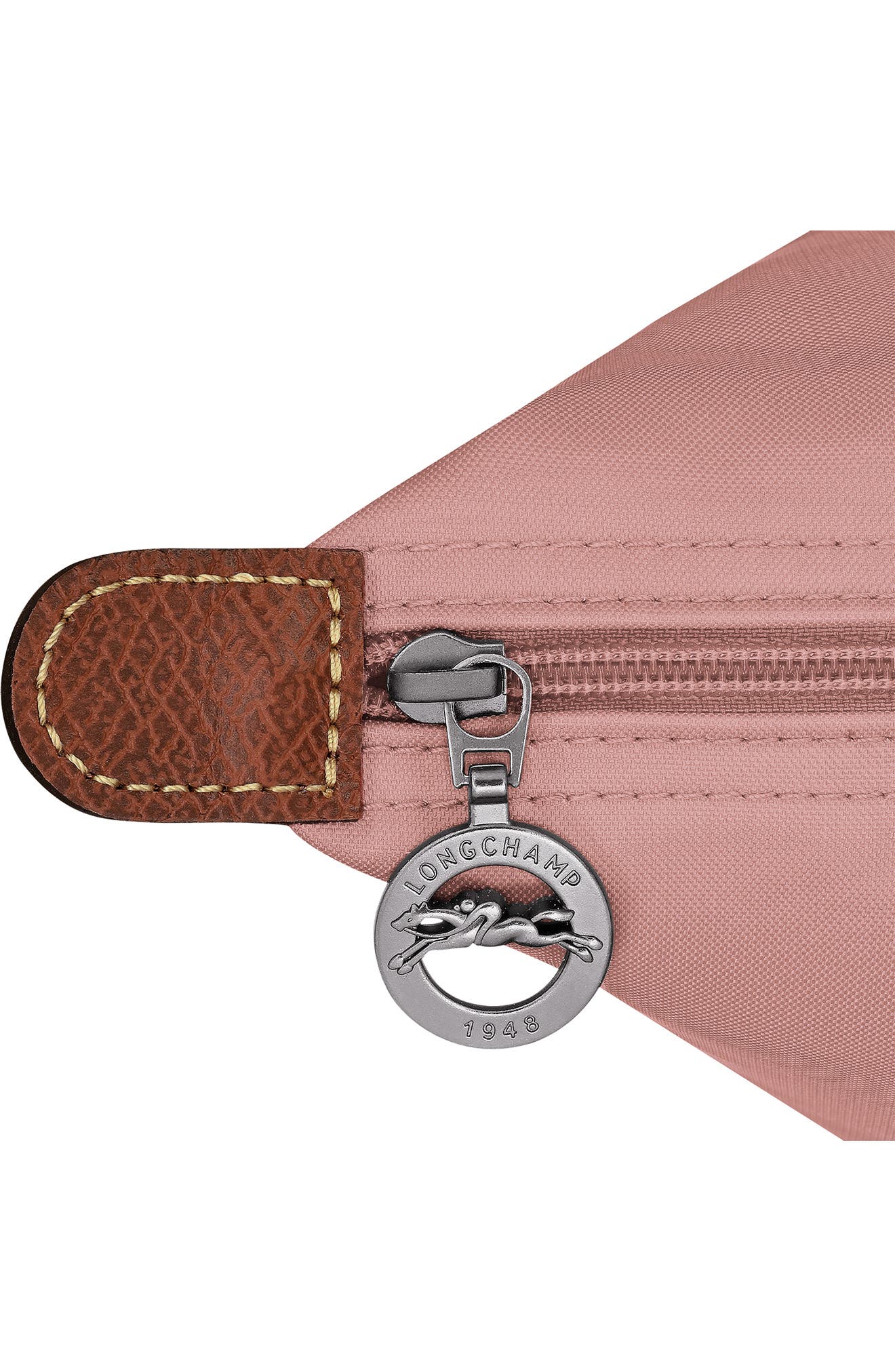Le Pliage Original Nylon Top Handle Bag, Alternate, color, PINK TEA