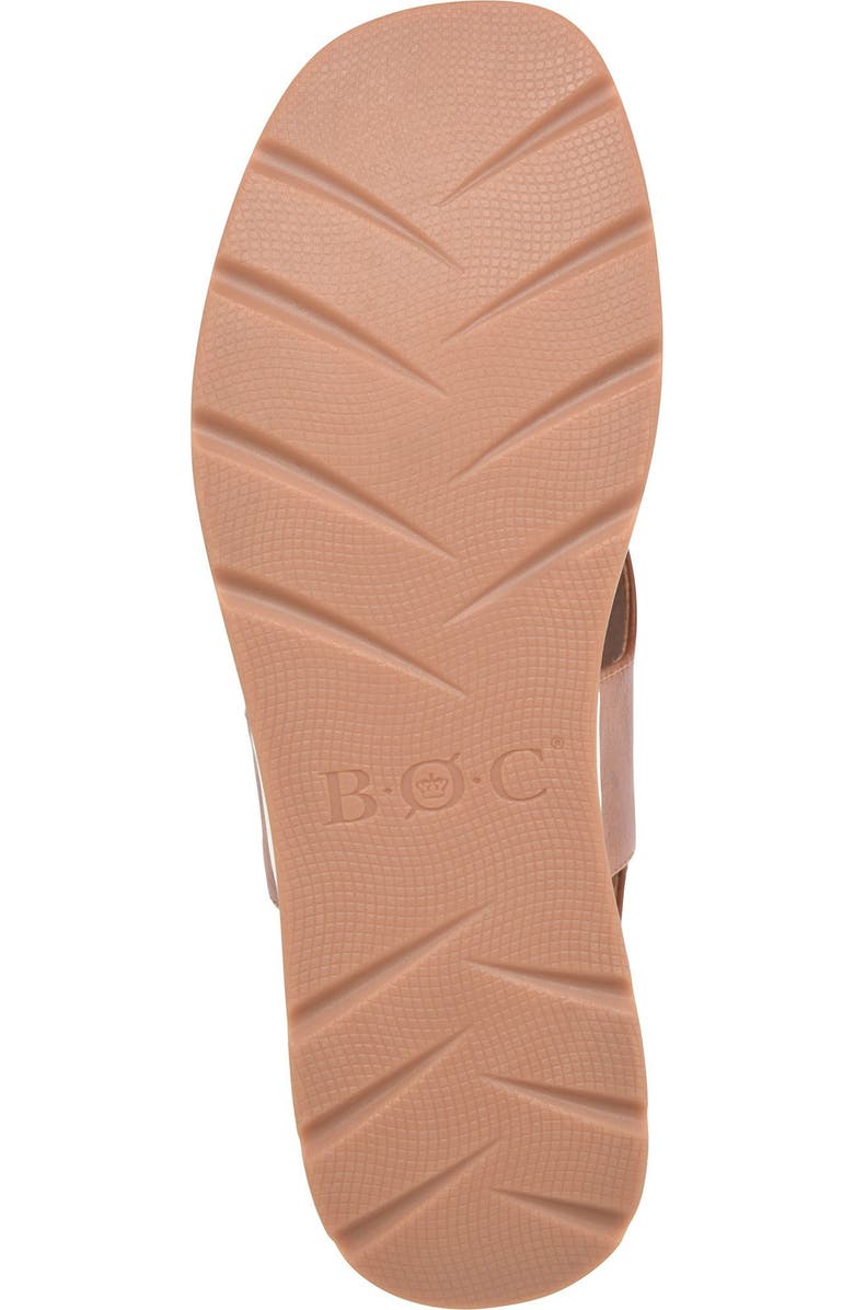 B O C BY BØRN Mattie Crisscross Slingback Sandal, Alternate, color, Dark Tan