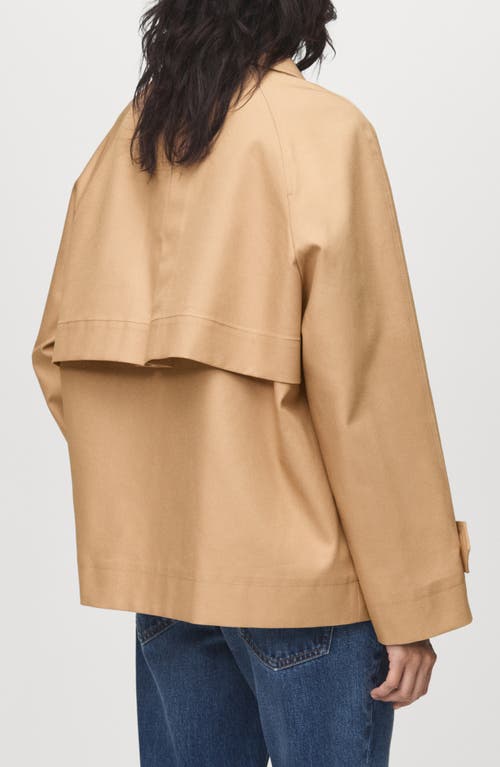 Mango Oversize Jacket In Multi