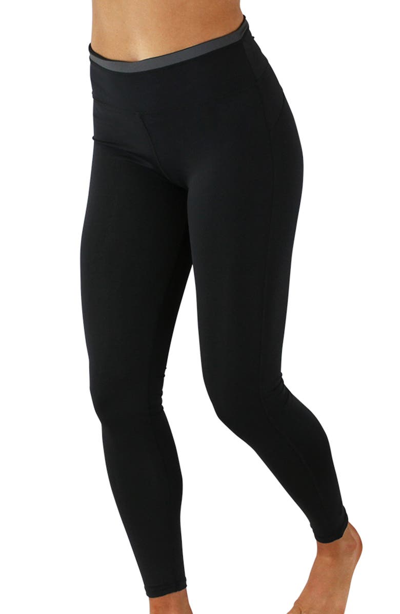 UV Skinz Active Sport Swim Leggingz, Main, color, Black