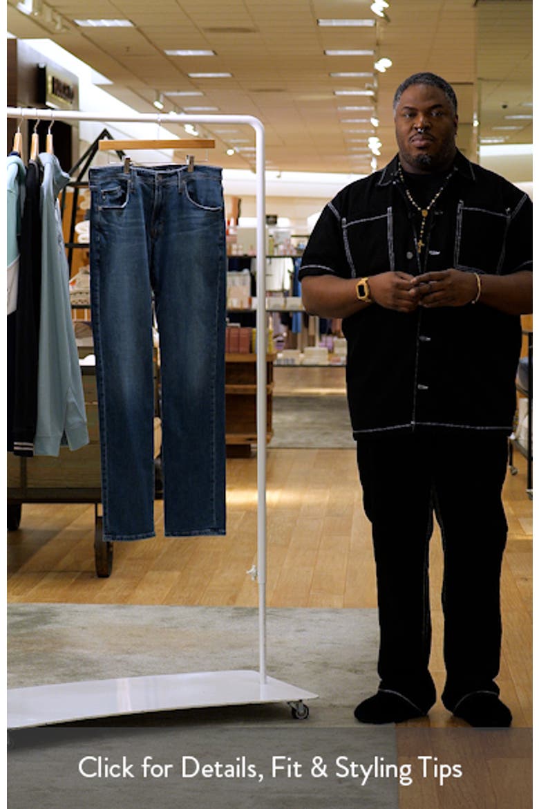 Graduate Slim Straight Leg Jeans video