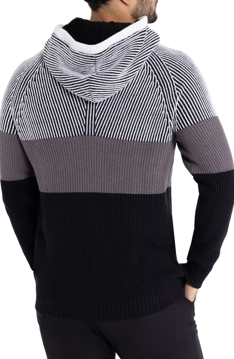 XRAY Colorblock Drawstring Hoodie, Alternate, color, Grey