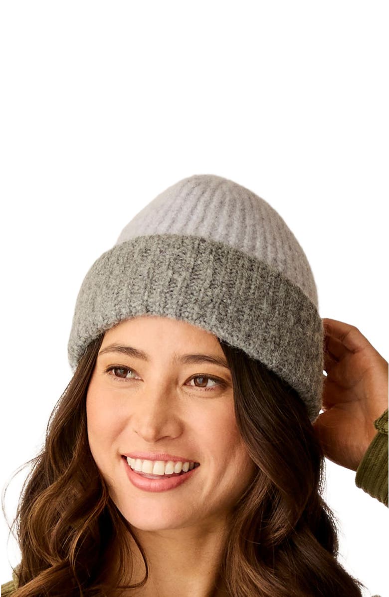 Carve Designs Darcy Wool Beanie, Alternate, color, Grey