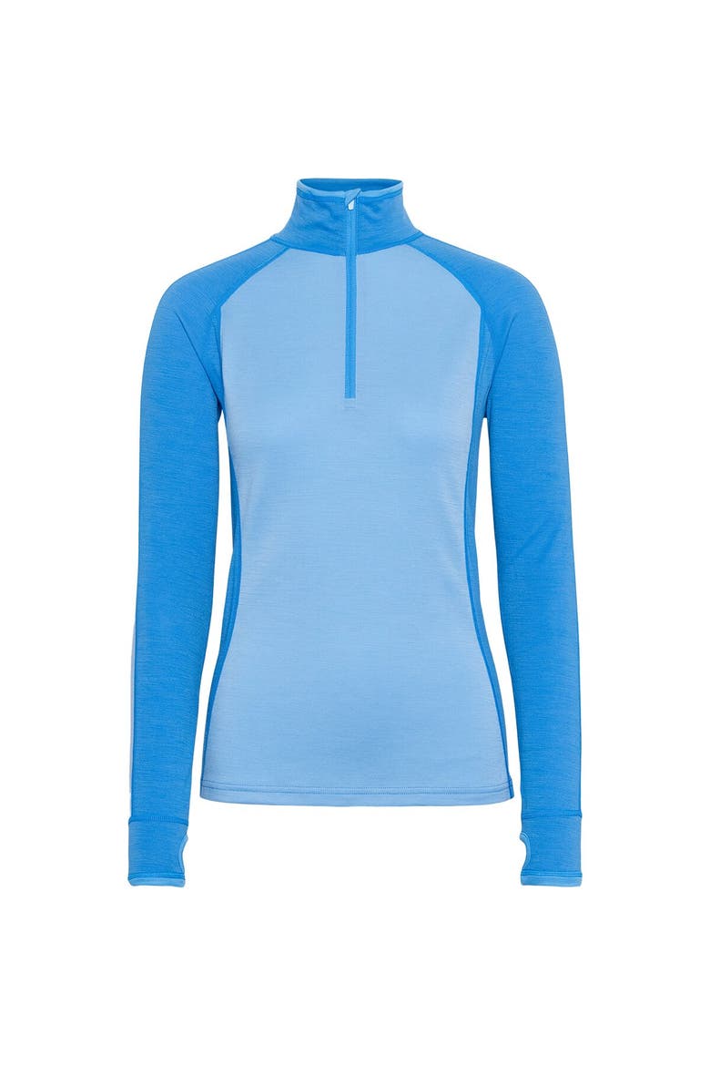 Mila 1/2-Zip Baselayer Top - Women's, Main, color, Ocean
