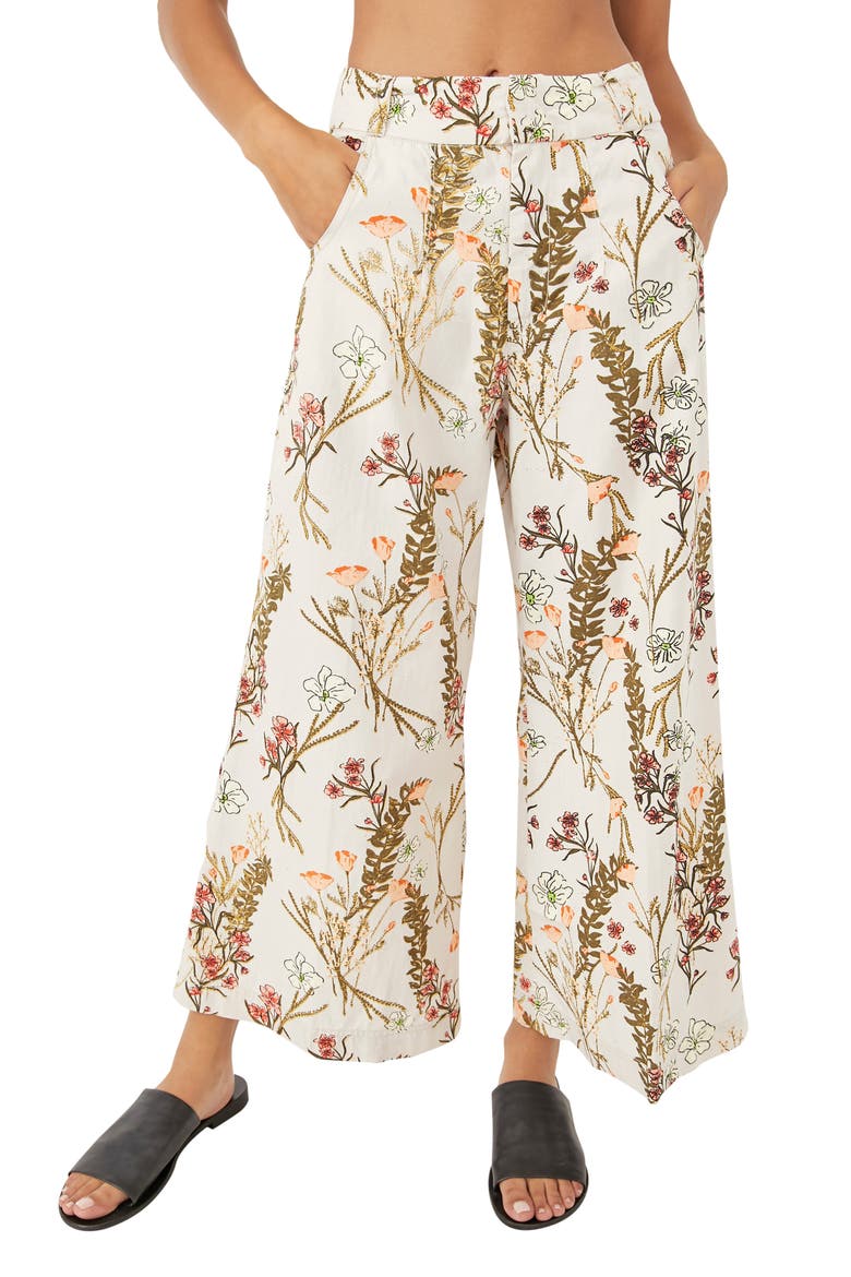 Menocra Wide Leg Pants, Main, color, TAUPE COMBO