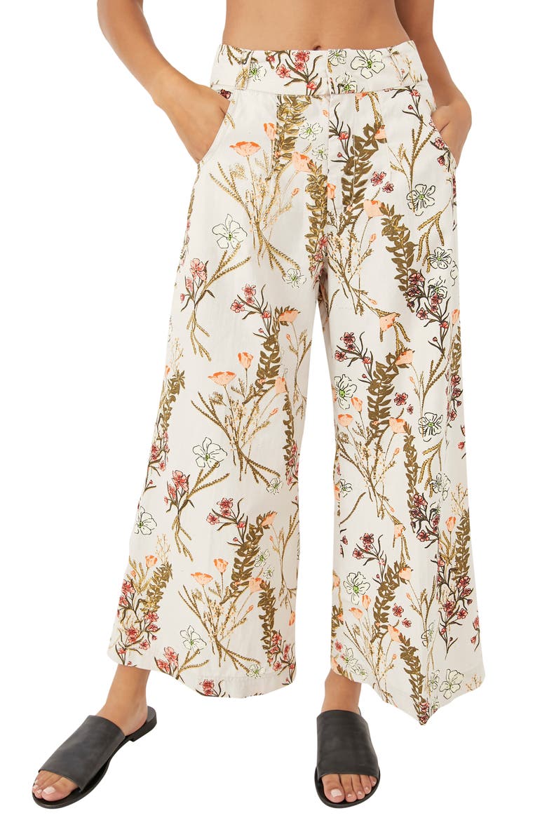 Free People Menocra Wide Leg Pants, Main, color, 