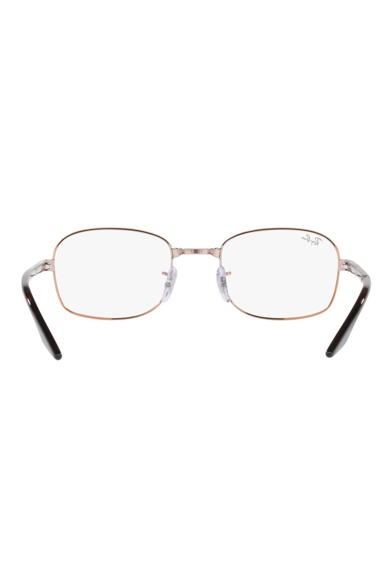 0RX3690V 51mm Pillow Optical Glasses, Alternate, color, COPPER