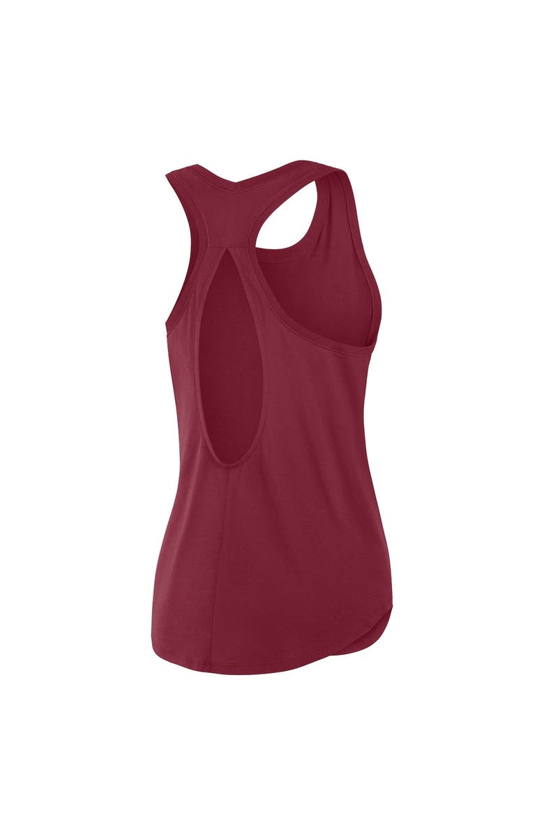 FANATICS Women's Fanatics Burgundy Washington Commanders Iron Fan Tank Top, Alternate, color, 