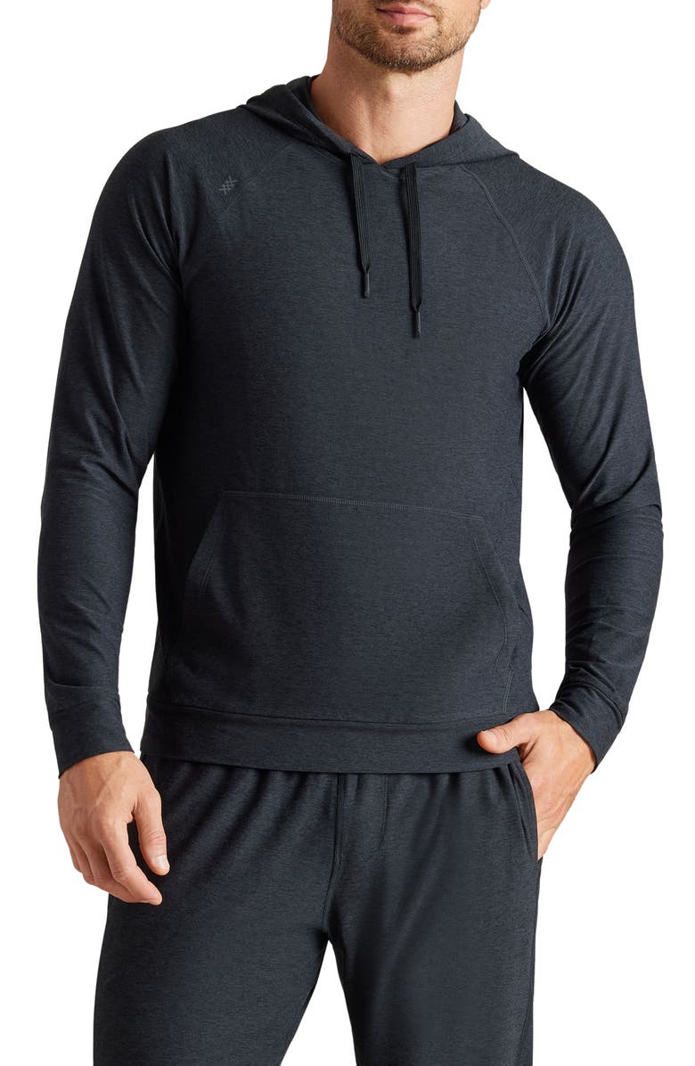 Rhone Atmosphere Midweight Hoodie, Main, color, True Black