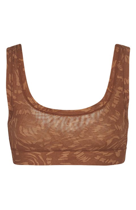 Summer Mesh Scoop Neck Bralette (Regular & Plus Size)