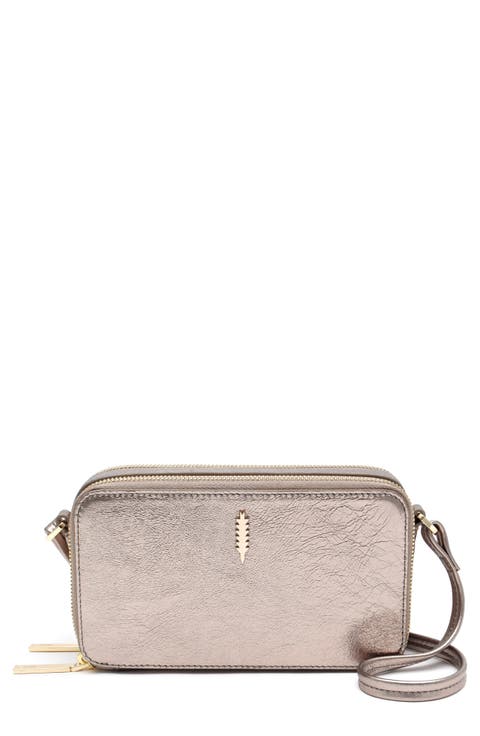 Riley Metallic Crossbody Bag