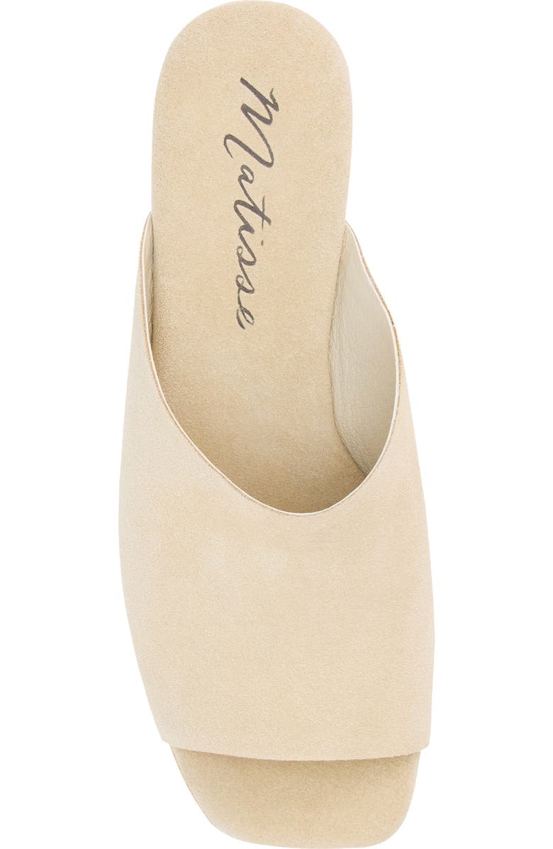 Matisse Lido Platform Wedge Slide Sandal, Alternate, color, Sand