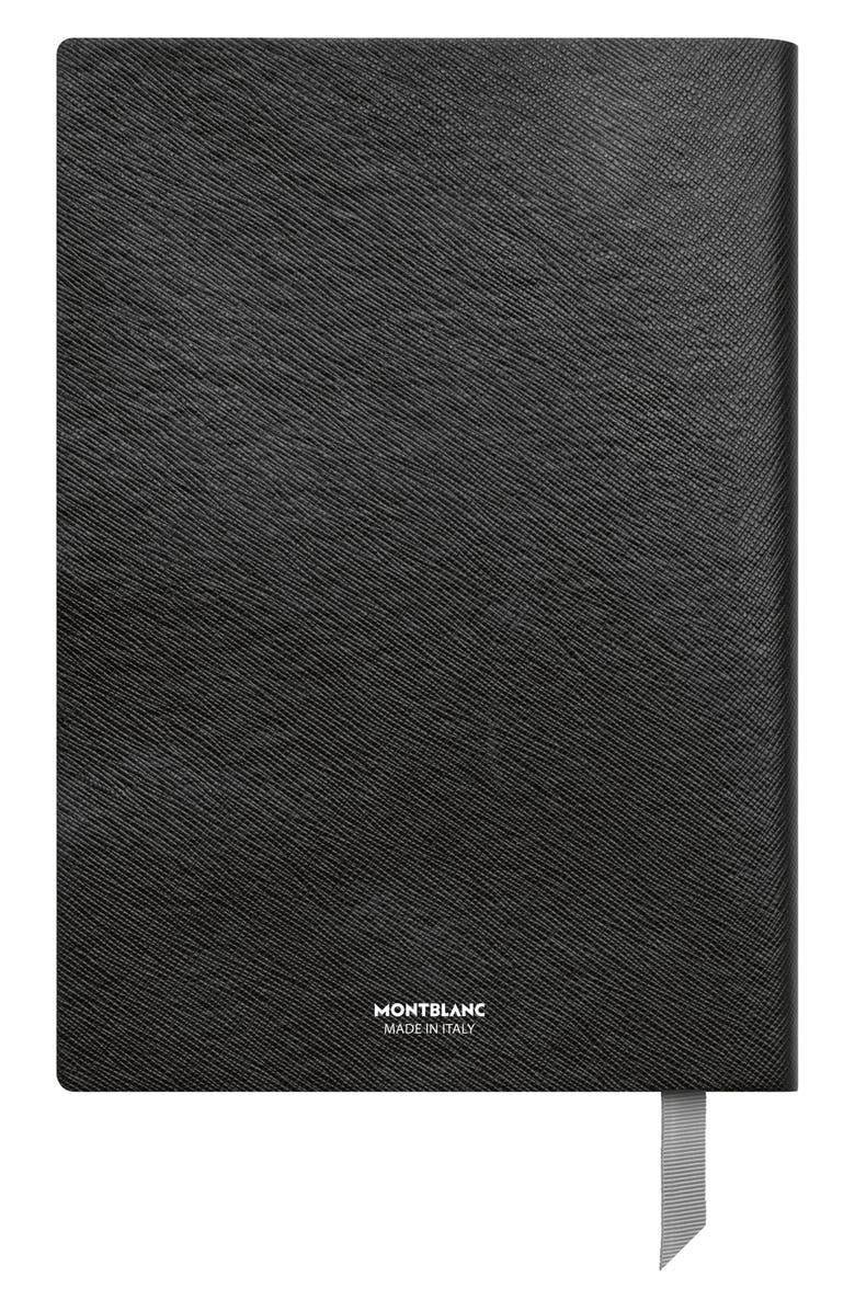 Montblanc Lined Notebook, Alternate, color, Black