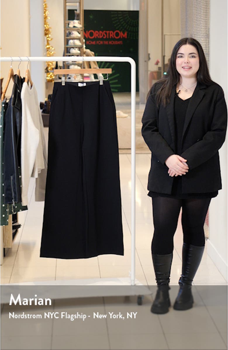 High Waist Wide Leg Pants, sales video thumbnail