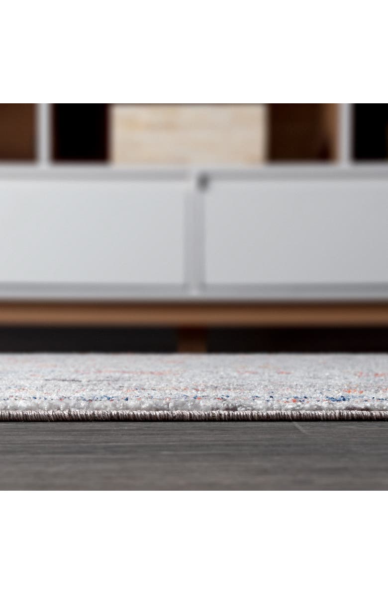 JONATHAN Y Maras Vintage Medallion Area Rug, Alternate, color, Gray/Red/Turquoise