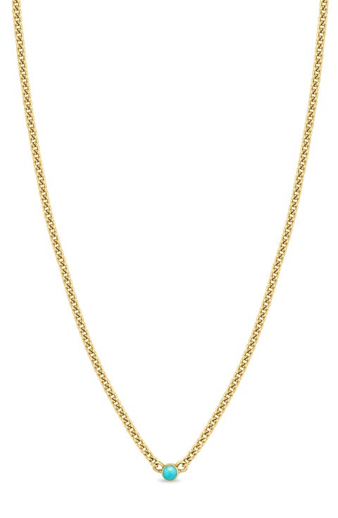 Turquoise Pendant Necklace