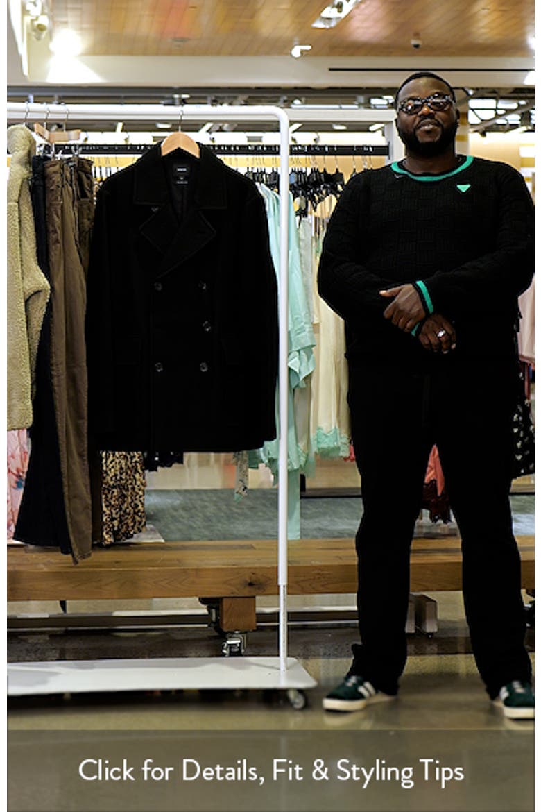 Wool Blend Peacoat video