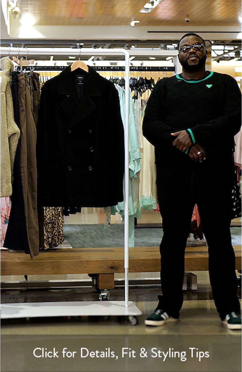 Wool Blend Peacoat, sales video thumbnail