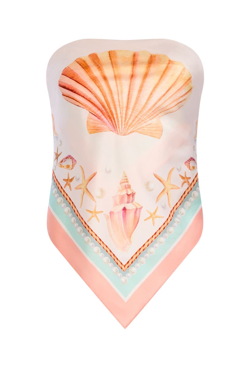 Retrofête Alivia Silk Top, Alternate, color, 