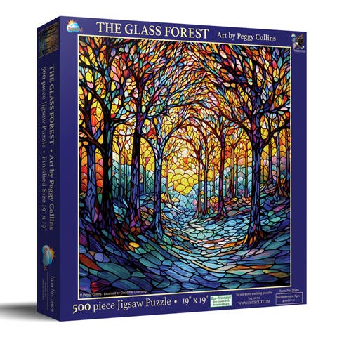 The Glass Forest 500 piece Jigsaw Puzzle for Adults