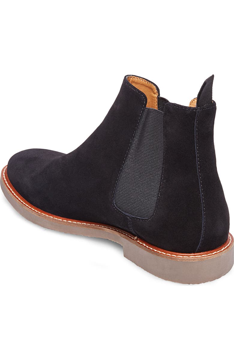 Steve Madden MADDEN Highline Chelsea Boot, Alternate, color, Black Suede