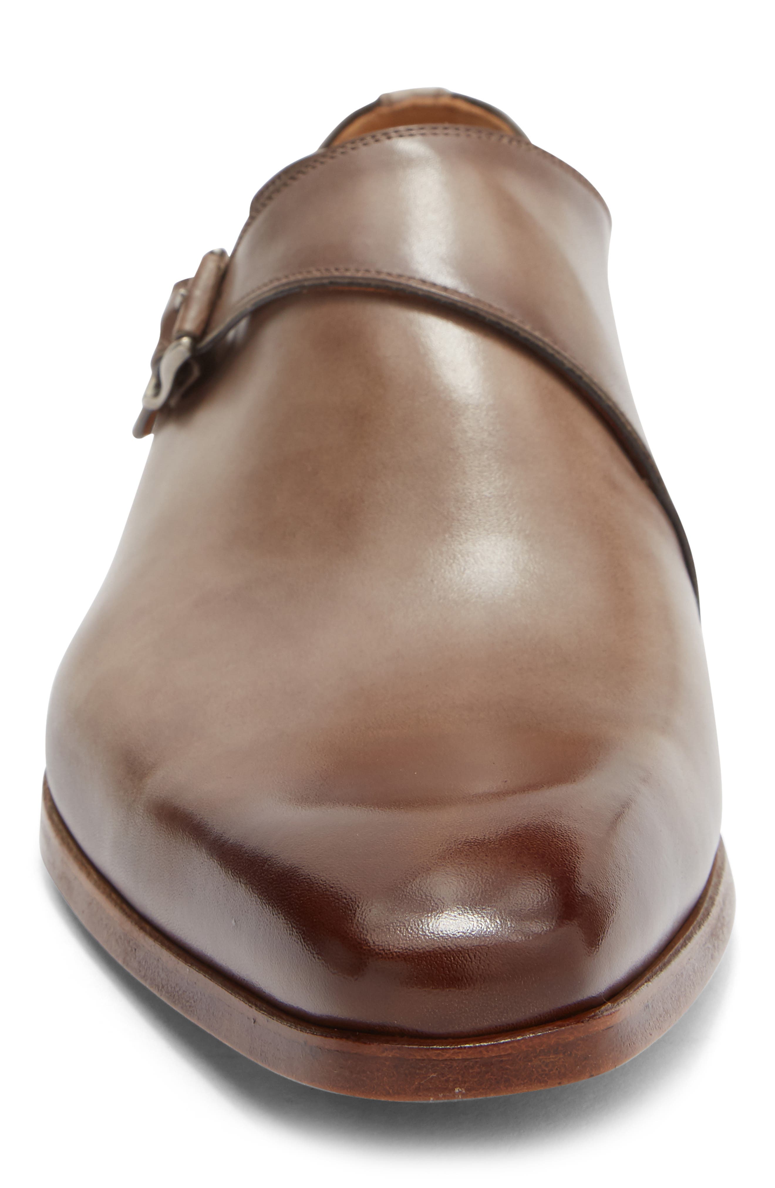 Monk Strap Shoe, Alternate, color, BONE