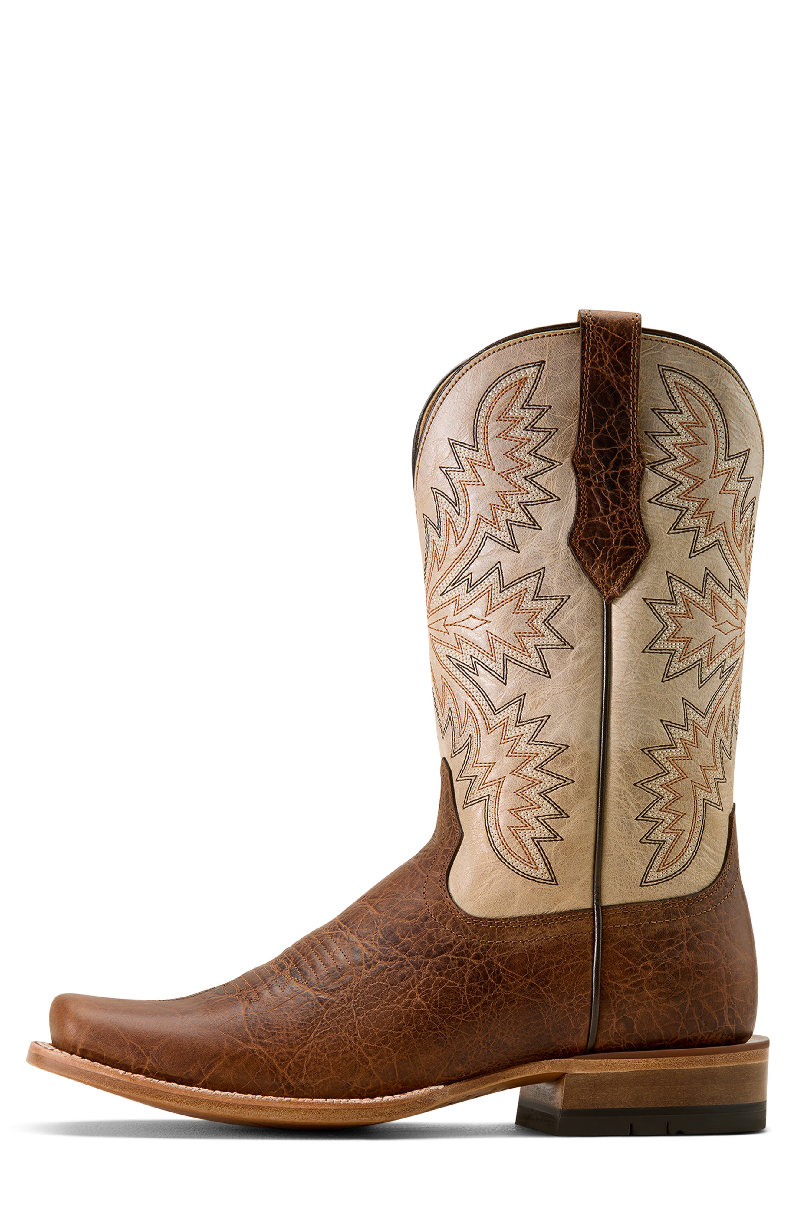 Ariat South Fork Cutter Toe Cowboy Boot, Alternate, color, Brown