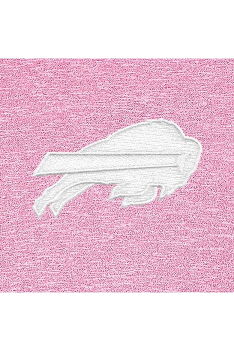 Men's Antigua Pink Buffalo Bills Hunk Quarter-Zip Pullover Top, Alternate, color, Pink