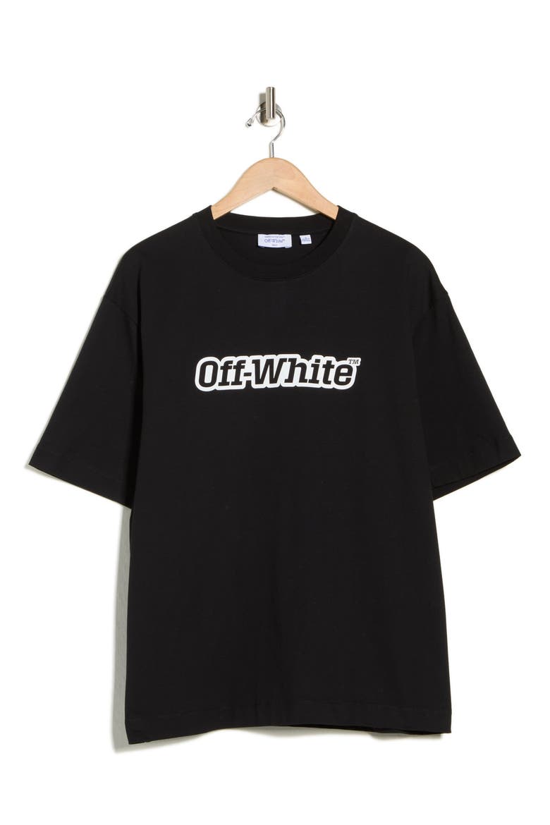 Logo Graphic T-Shirt, Alternate, color, BLACK-WHITE