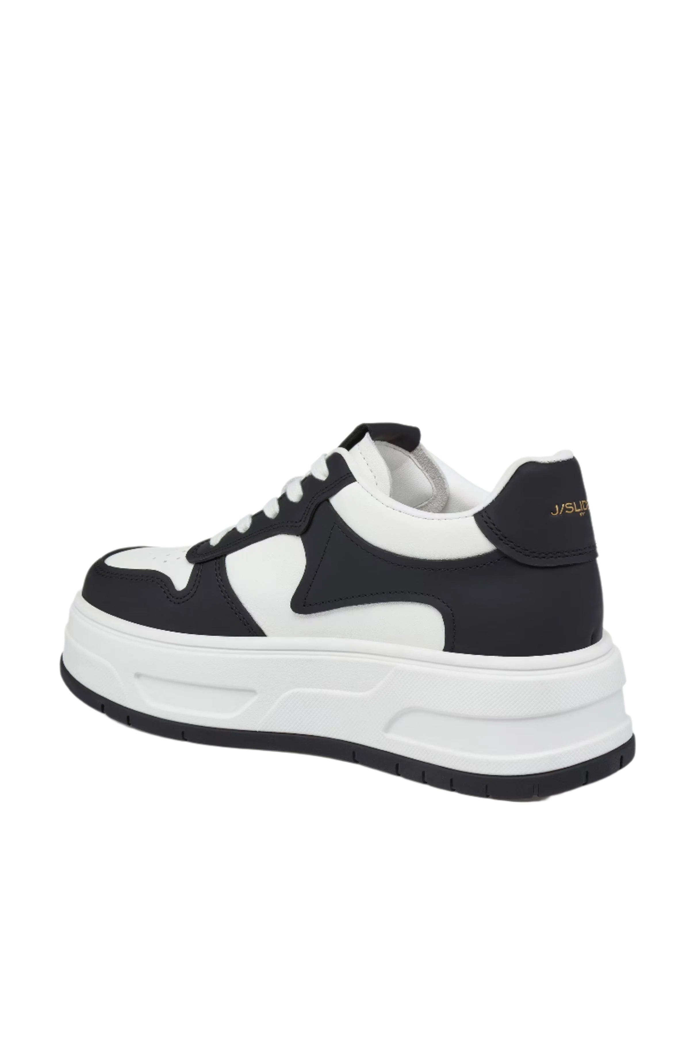 JSlides Pearl Sneaker, Alternate, color, Black White