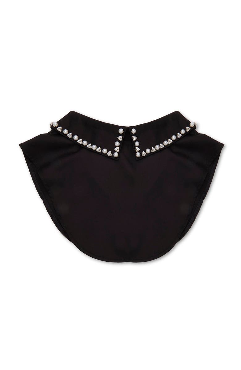 Lele Sadoughi Geo Crystal Collar, Main, color, Jet 001